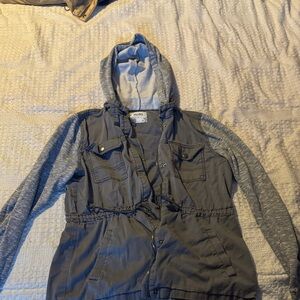 Mudd Gray Textured Jacket